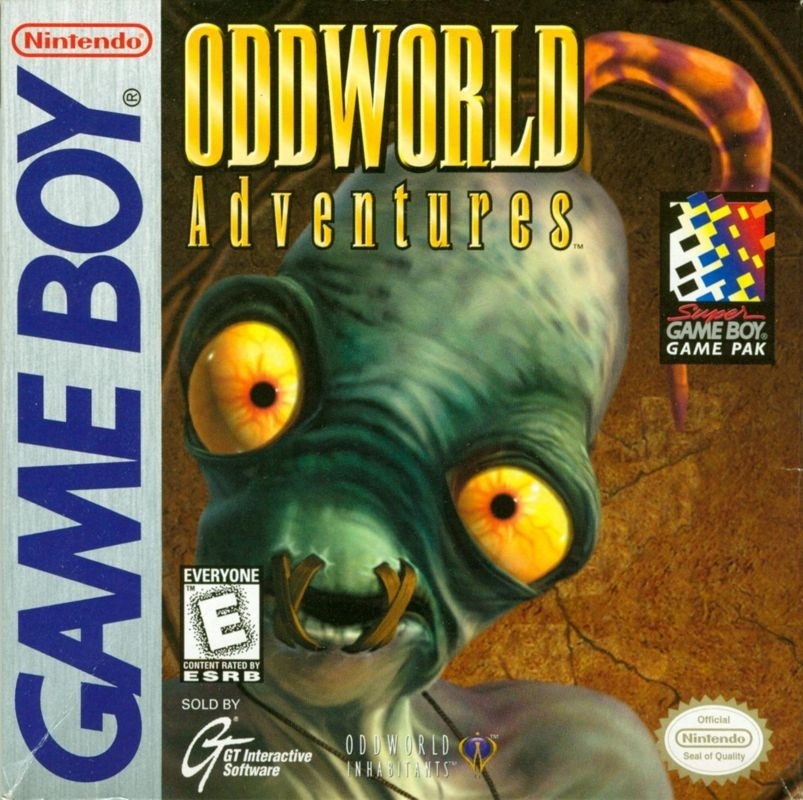 Capa do jogo Oddworld Adventures