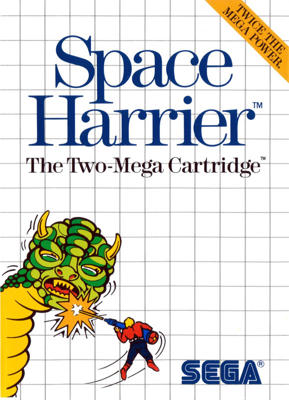 Capa do jogo Space Harrier