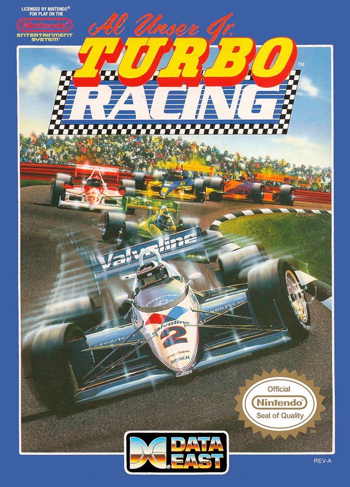 Capa do jogo Al Unser Jr. Turbo Racing