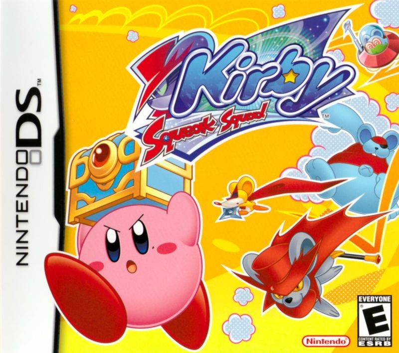 Capa do jogo Kirby: Squeak Squad