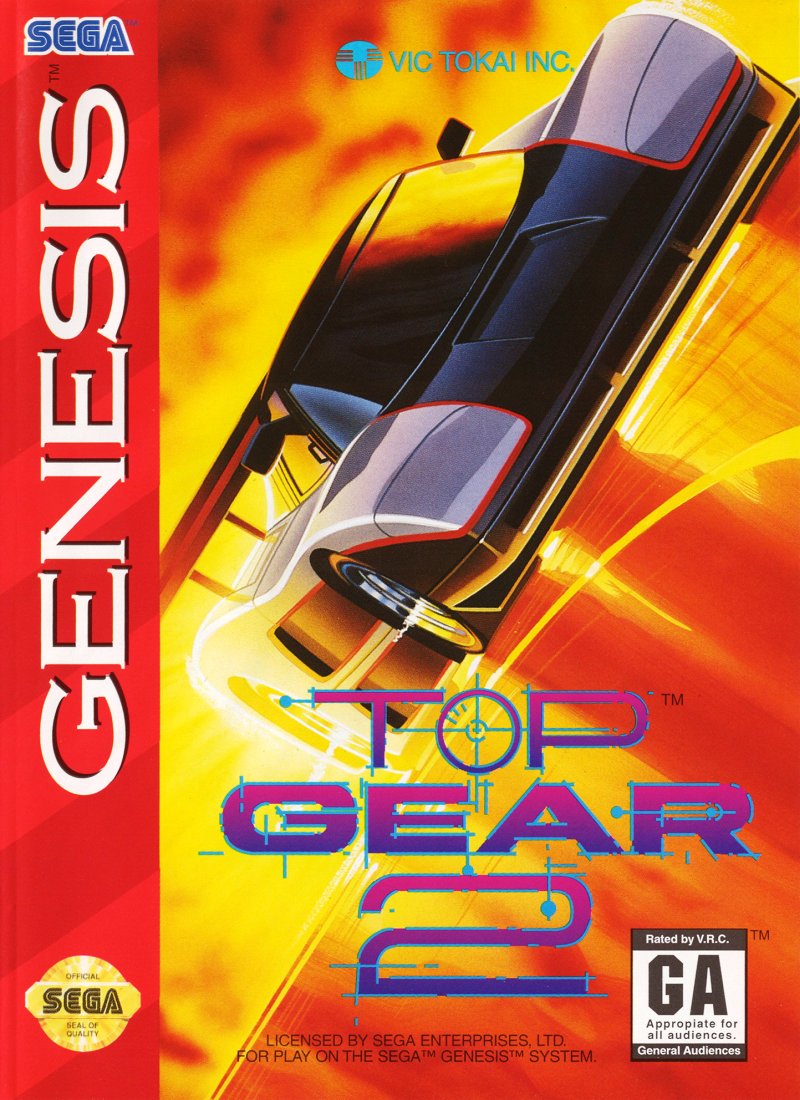 Capa do jogo Top Gear 2
