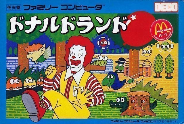 Capa do jogo Donald Land
