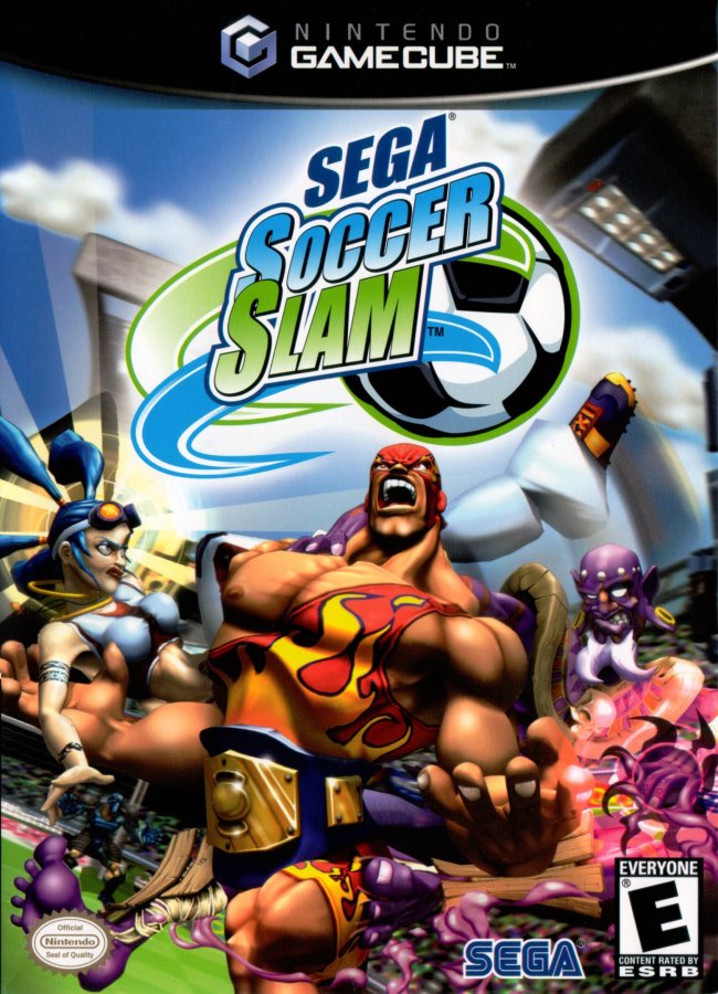 Capa do jogo Sega Soccer Slam