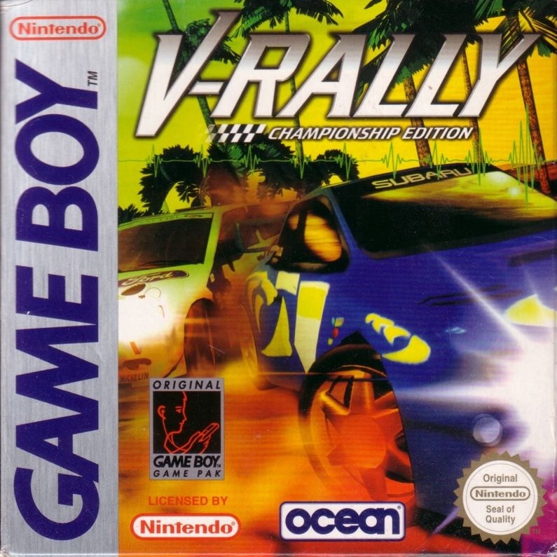 Capa do jogo V-Rally: Championship Edition