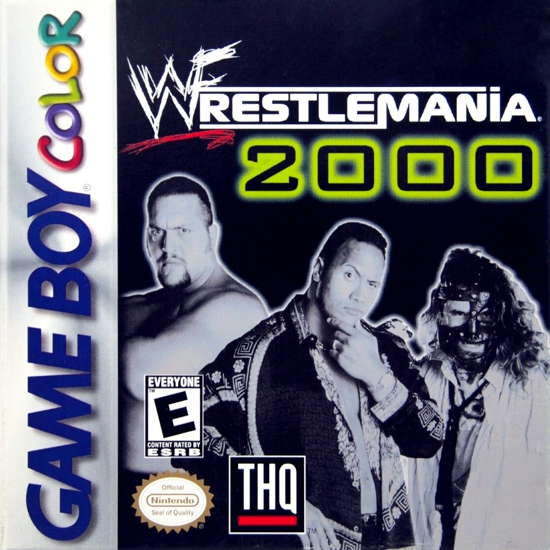 Capa do jogo WWF Wrestlemania 2000