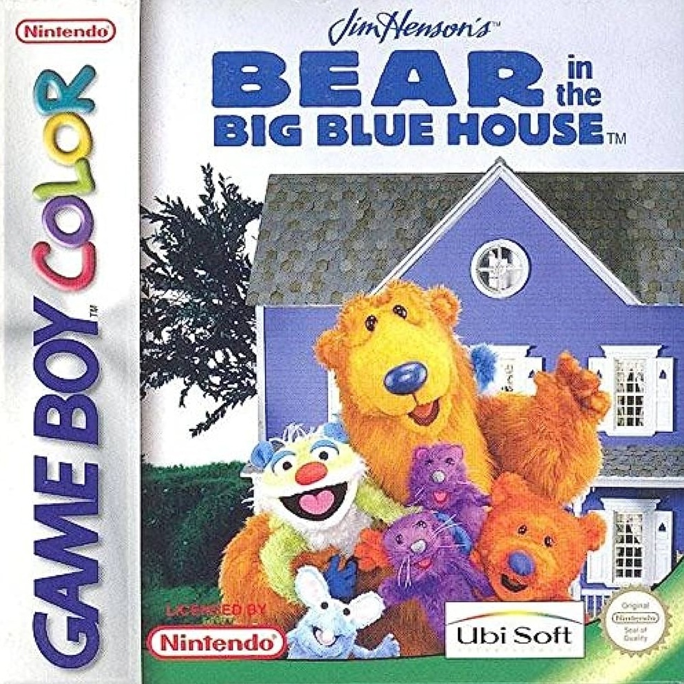 Capa do jogo Jim Hensons Bear in the Big Blue House