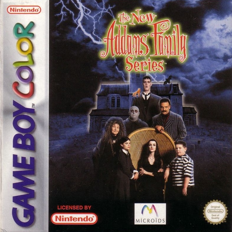 Capa do jogo The New Addams Family Series