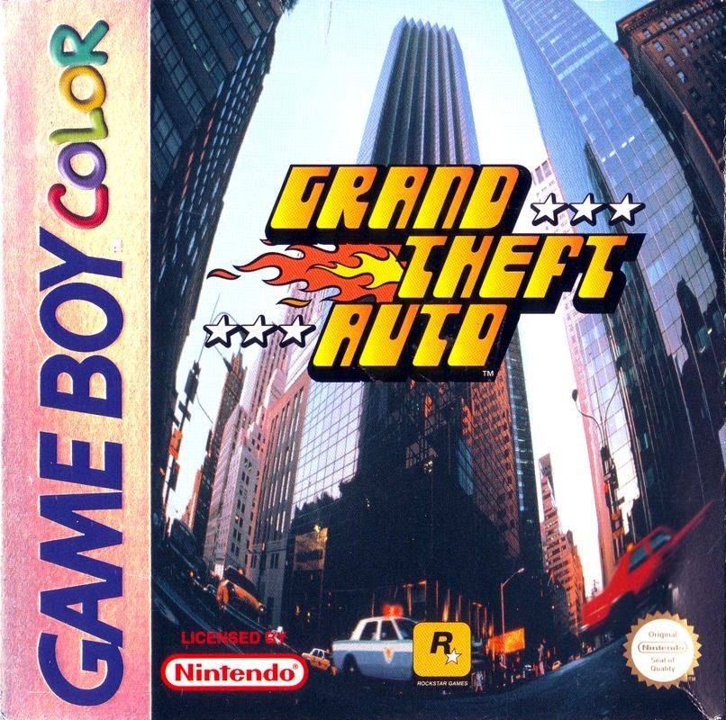 Capa do jogo Grand Theft Auto