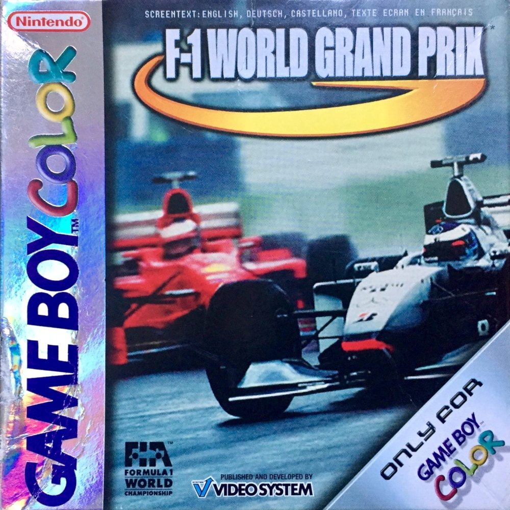 Capa do jogo F-1 World Grand Prix