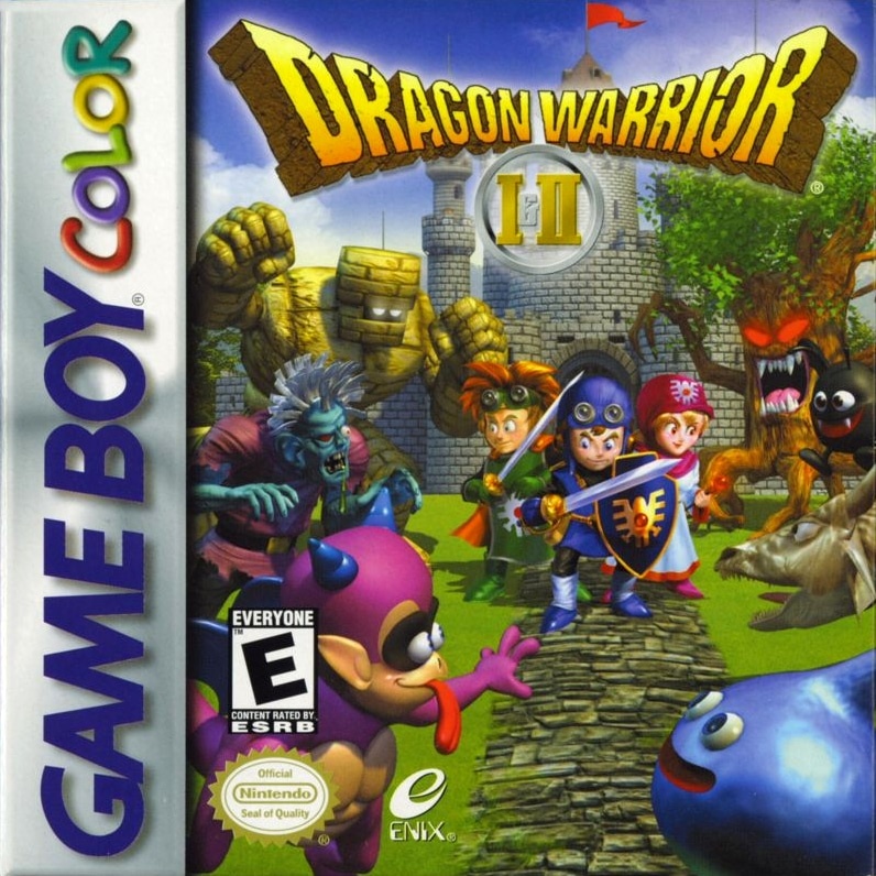 Capa do jogo Dragon Warrior I & II