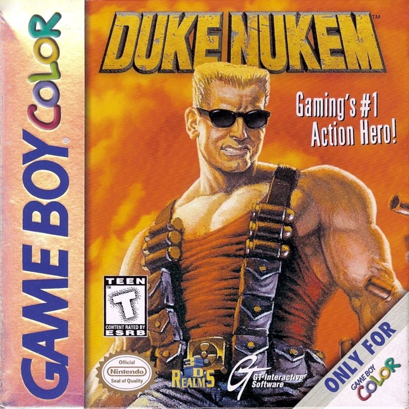Capa do jogo Duke Nukem