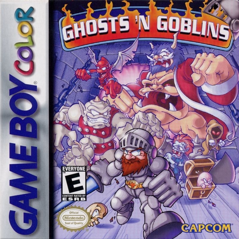 Capa do jogo Ghosts N Goblins
