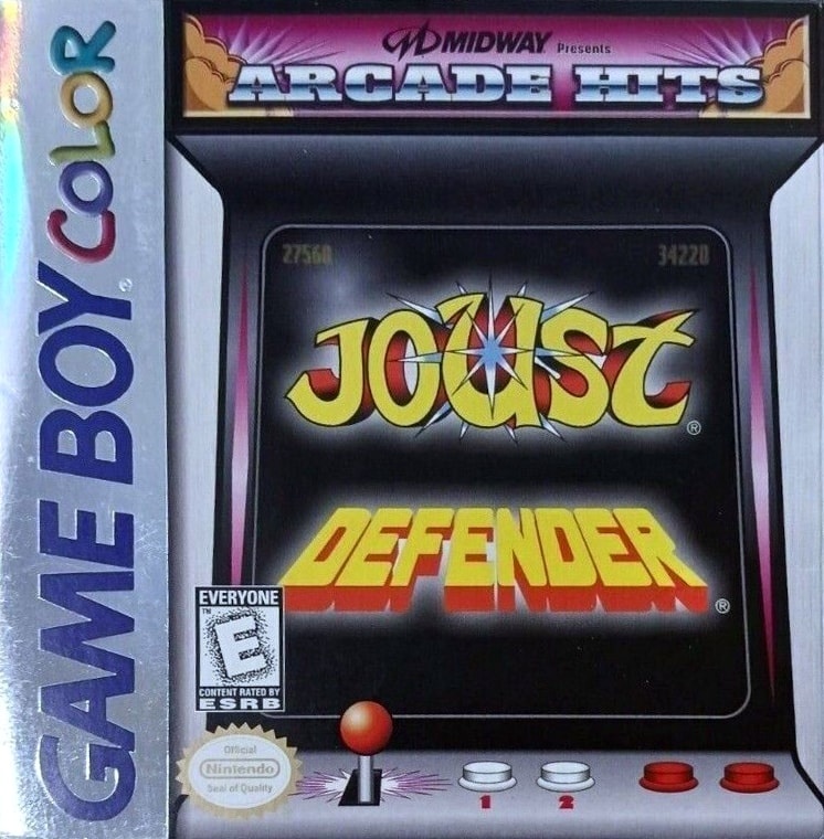 Capa do jogo Midway Presents Arcade Hits: Joust / Defender