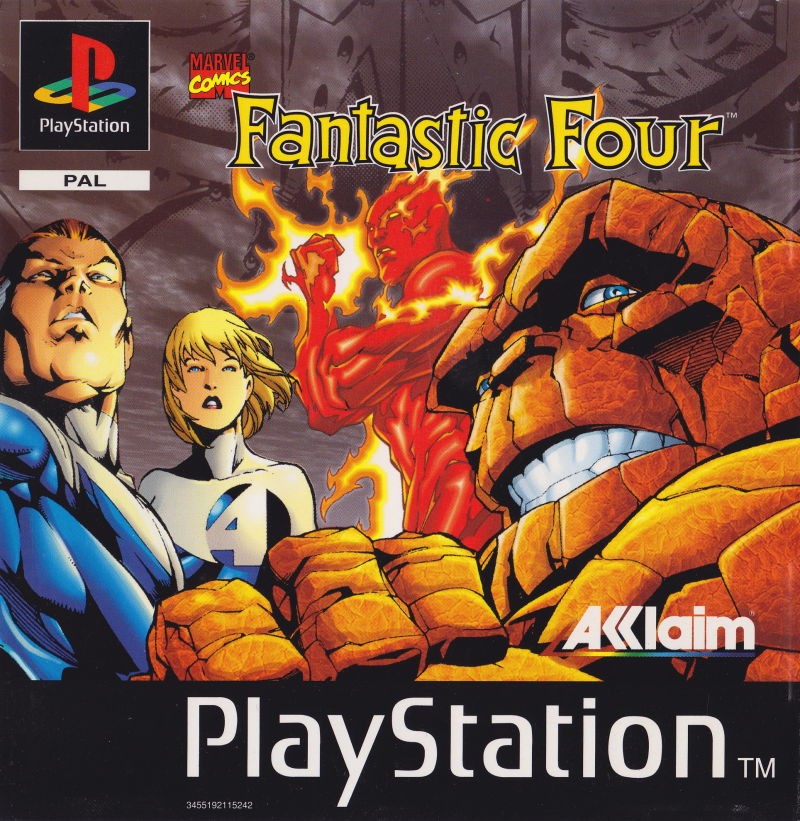 Capa do jogo The Fantastic Four