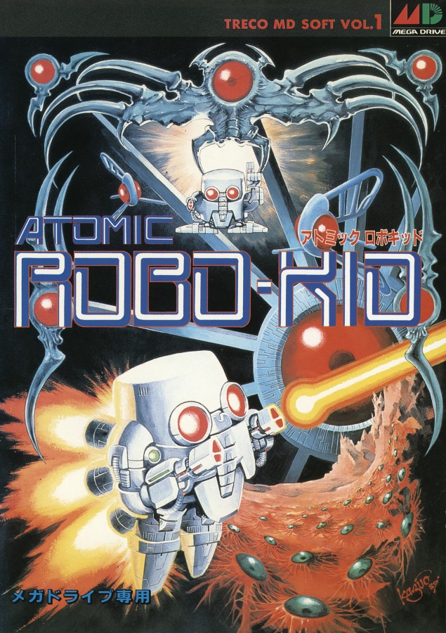 Capa do jogo Atomic Robo-Kid