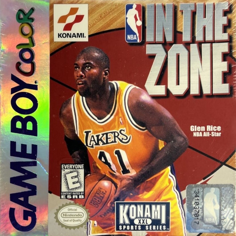 Capa do jogo NBA in the Zone