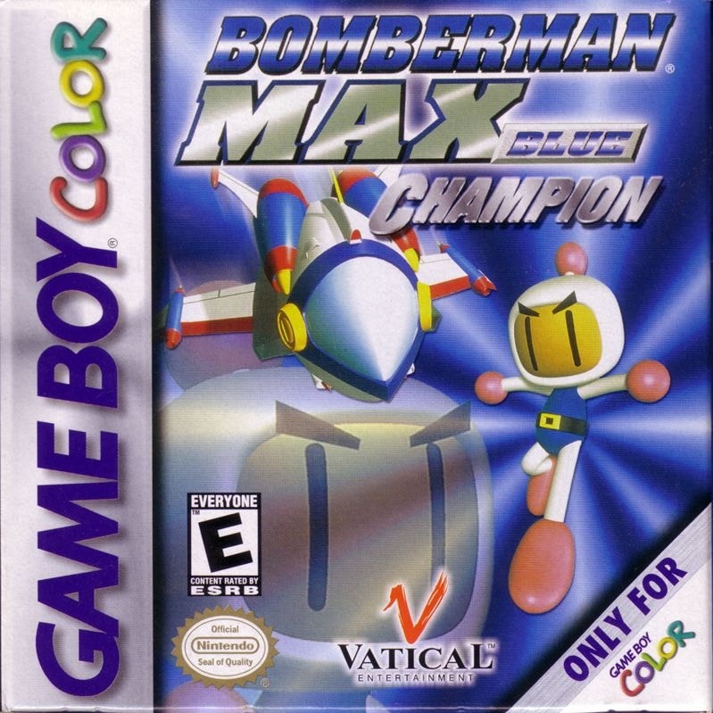 Capa do jogo Bomberman Max: Blue Champion