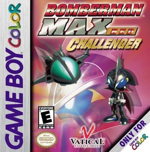 Capa do jogo Bomberman Max: Red Challenger