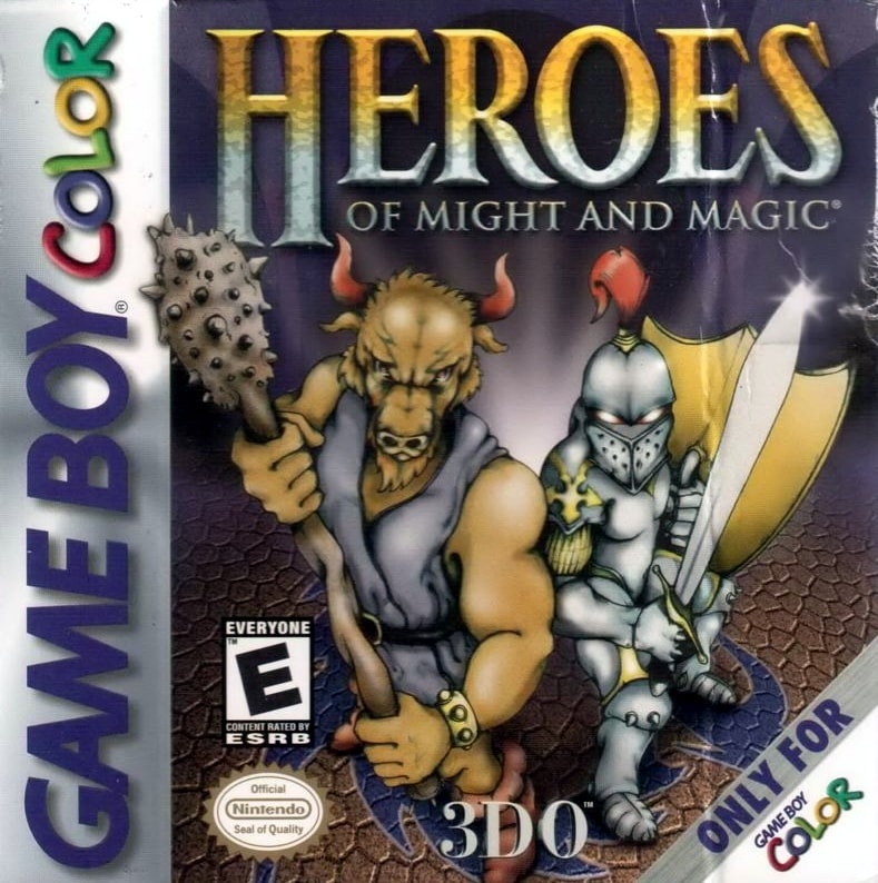 Capa do jogo Heroes of Might and Magic