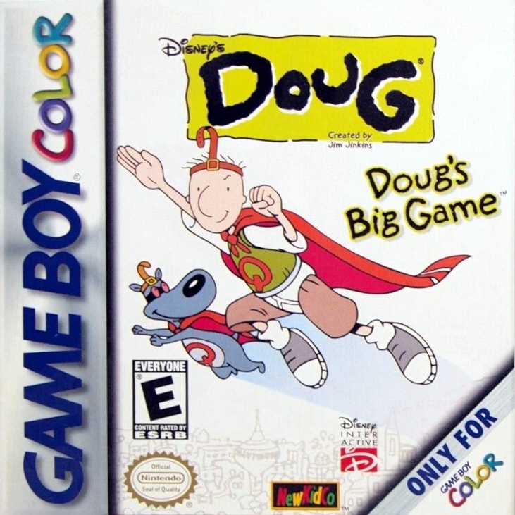 Capa do jogo Disneys Doug: Dougs Big Game