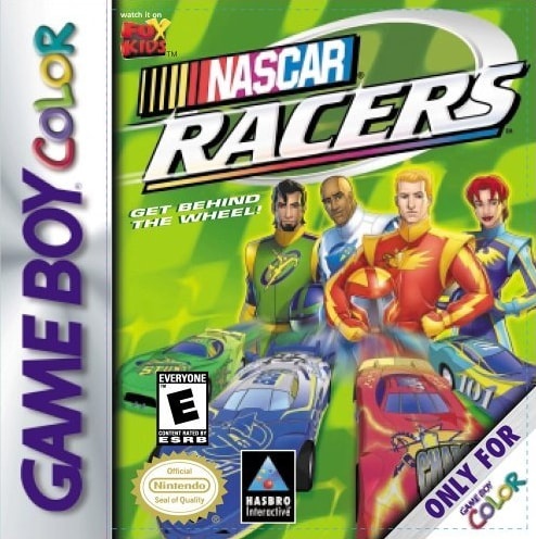 Capa do jogo NASCAR Racers