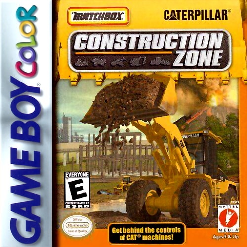 Capa do jogo Caterpillar Construction Zone