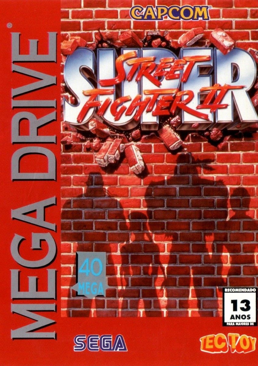 Capa do jogo Super Street Fighter II: The New Challengers