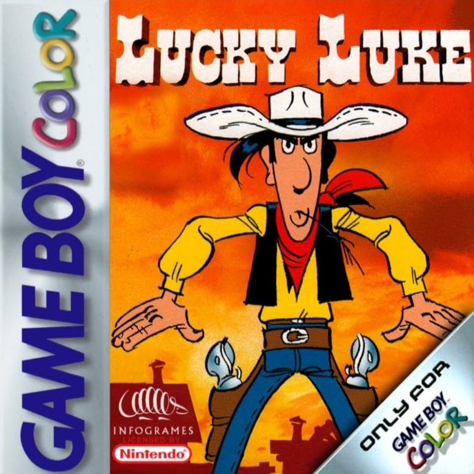 Capa do jogo Lucky Luke