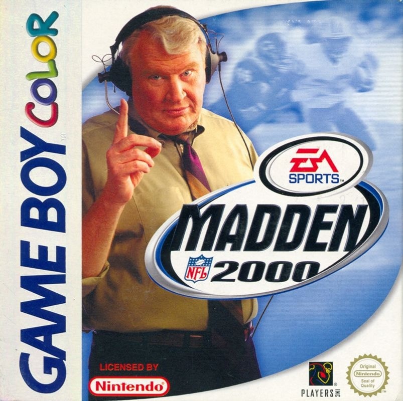 Capa do jogo Madden NFL 2000