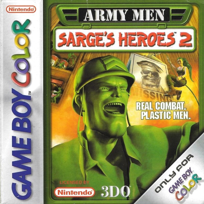 Capa do jogo Army Men: Sarges Heroes 2