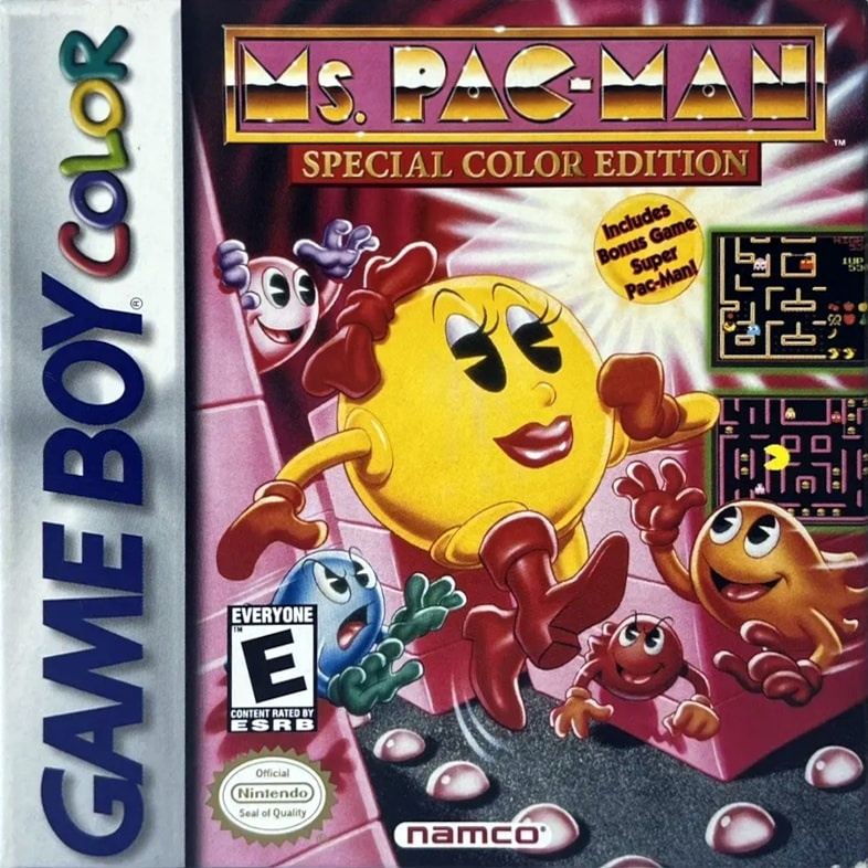 Capa do jogo Ms. Pac-Man: Special Color Edition