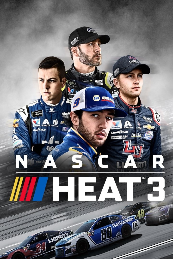 Capa do jogo NASCAR Heat 3
