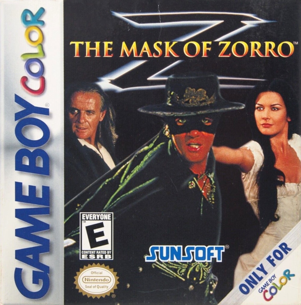 Capa do jogo The Mask of Zorro