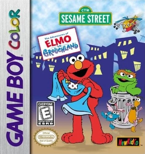 Capa do jogo The Adventures of Elmo in Grouchland