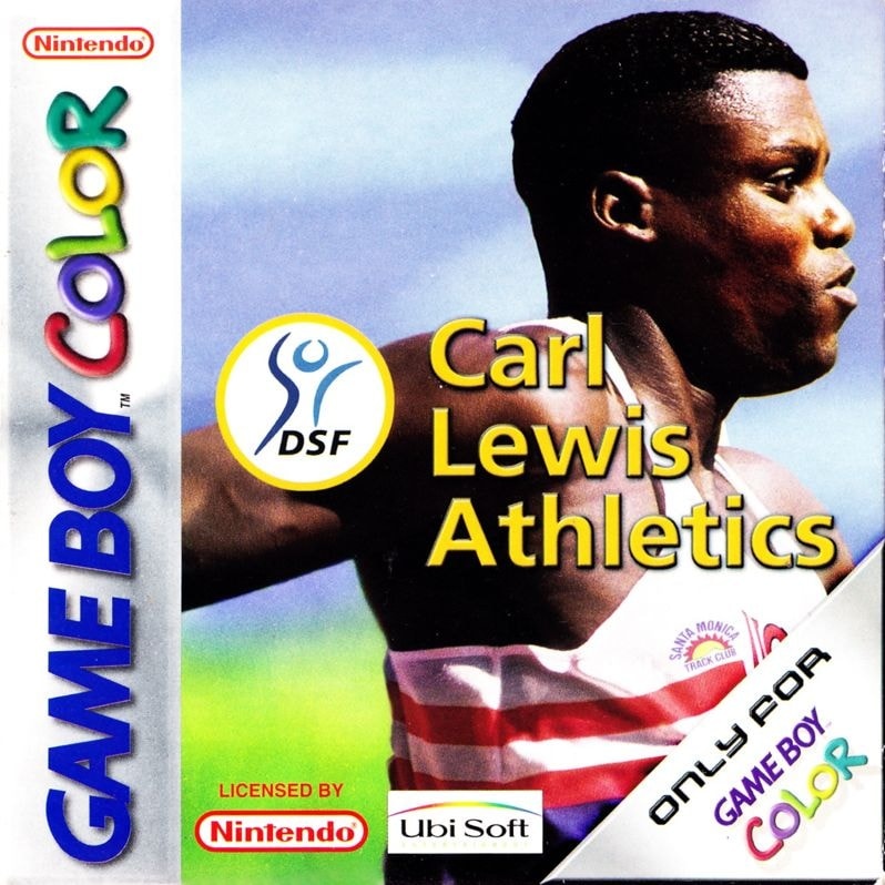 Capa do jogo Carl Lewis Athletics 2000