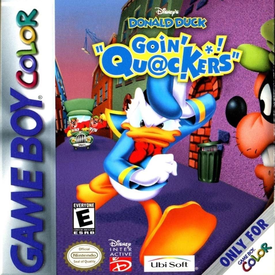 Capa do jogo Disneys Donald Duck: Goin Quackers