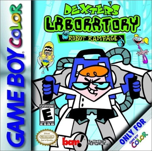 Capa do jogo Dexters Laboratory: Robot Rampage