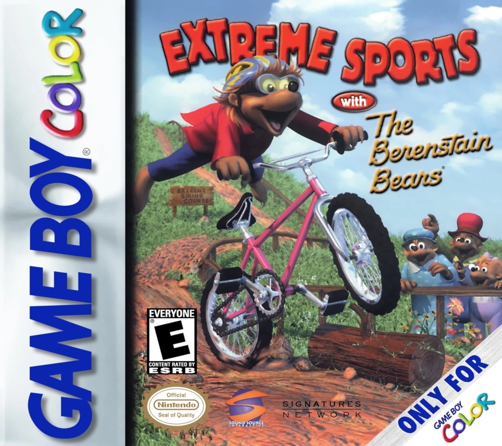 Capa do jogo Extreme Sports with The Berenstain Bears