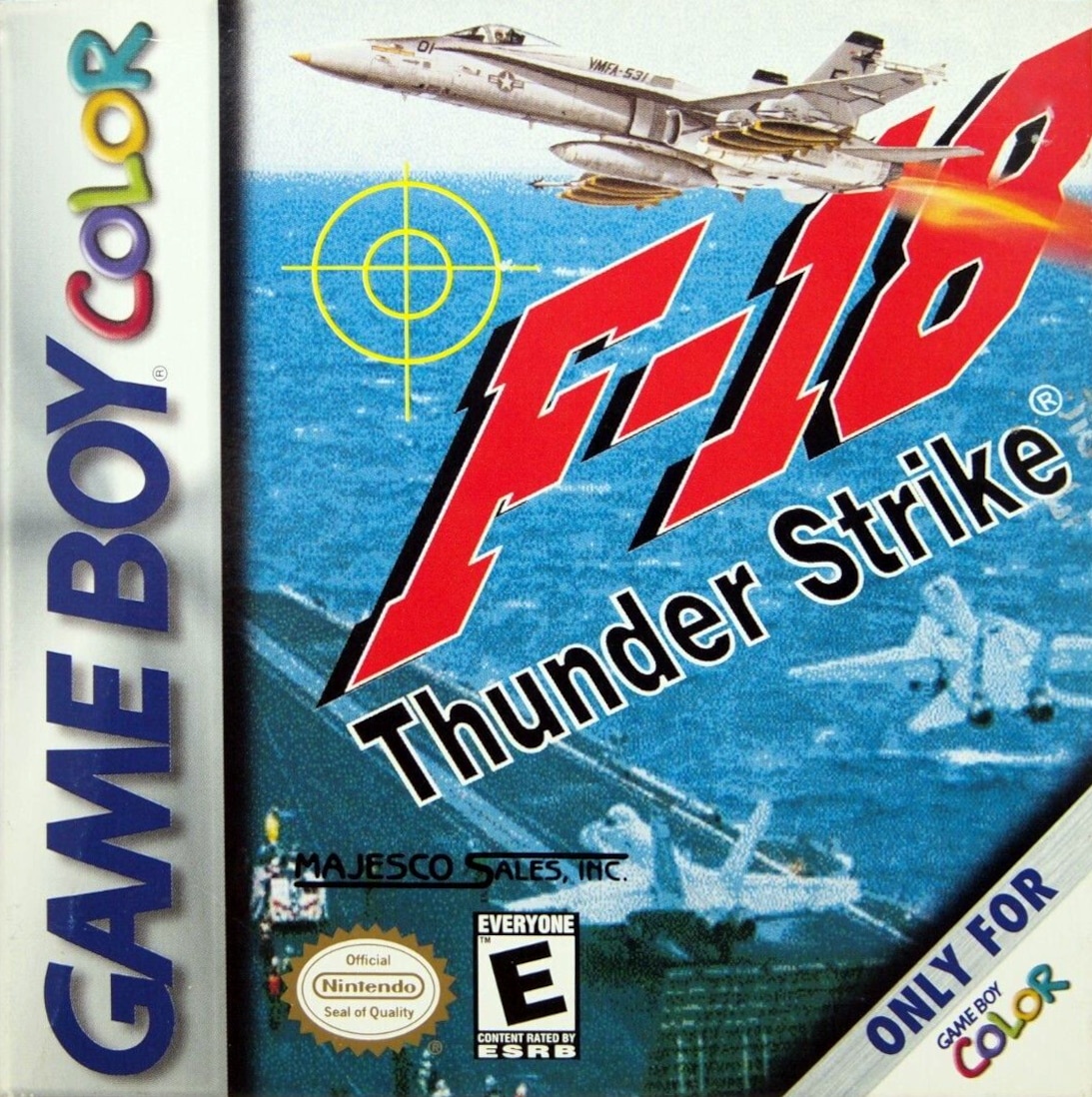 Capa do jogo F-18 Thunder Strike
