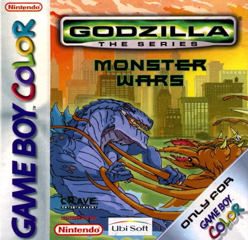 Capa do jogo Godzilla: The Series - Monster Wars