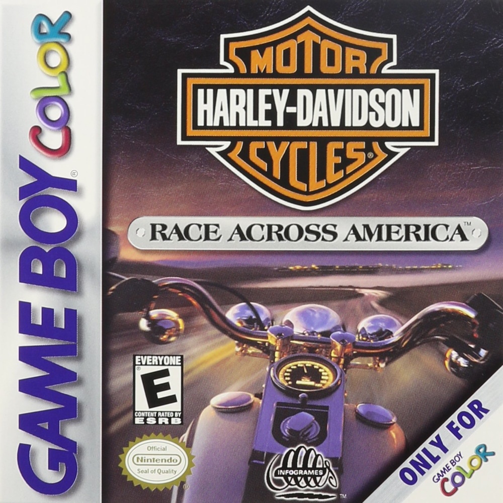 Capa do jogo Harley-Davidson: Race Across America
