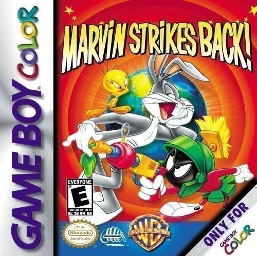 Capa do jogo Looney Tunes: Marvin Strikes Back!