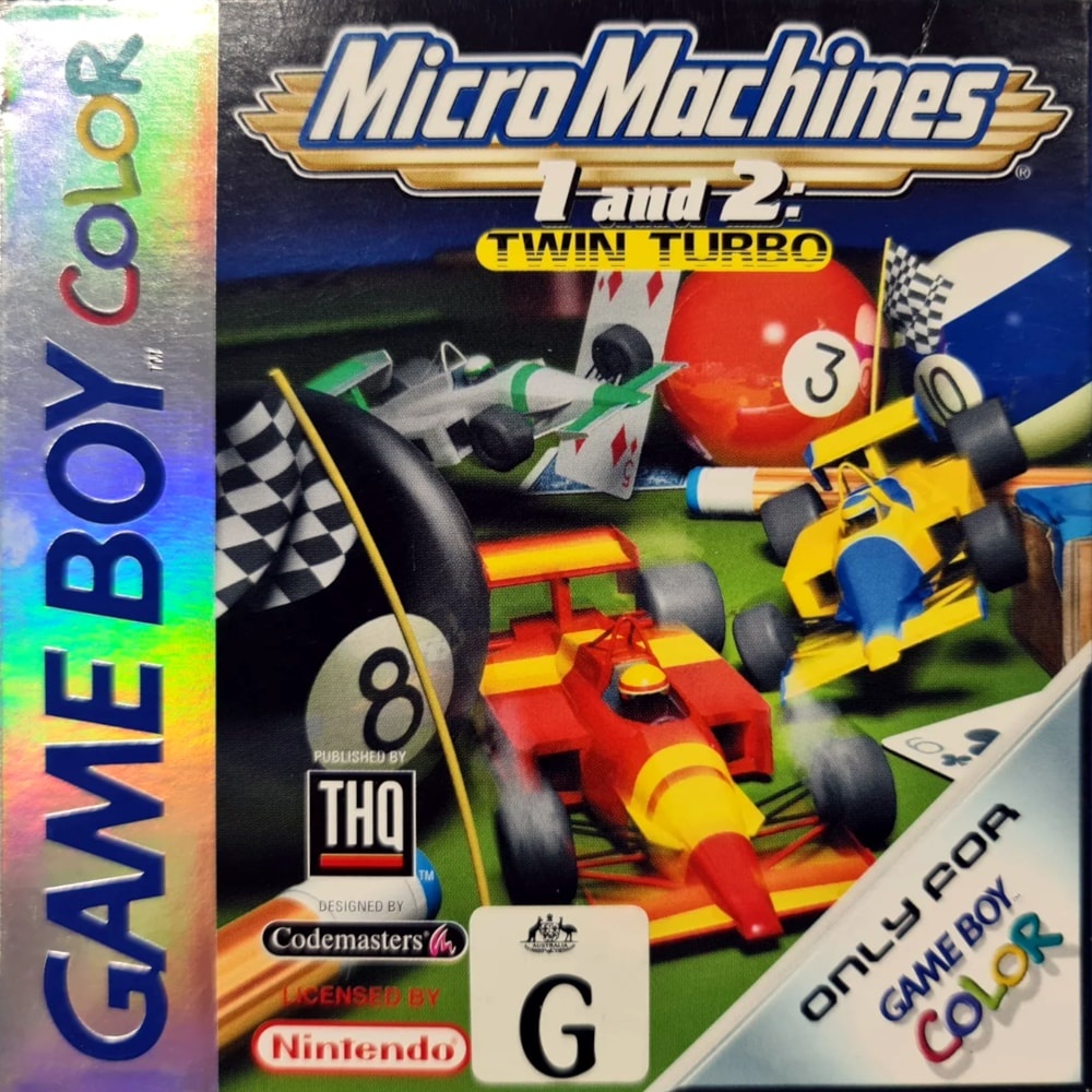 Capa do jogo Micro Machines 1 and 2: Twin Turbo