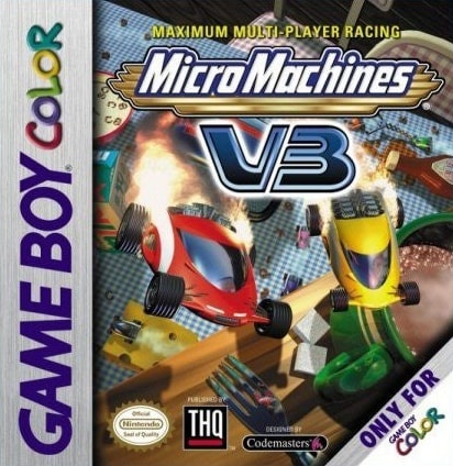 Capa do jogo Micro Machines V3