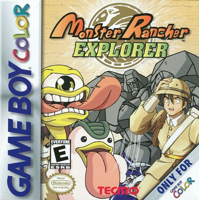 Capa do jogo Monster Rancher Explorer