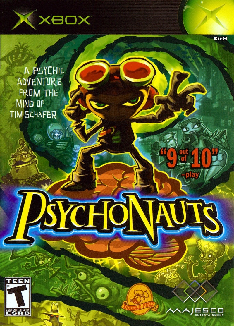 Capa do jogo Psychonauts