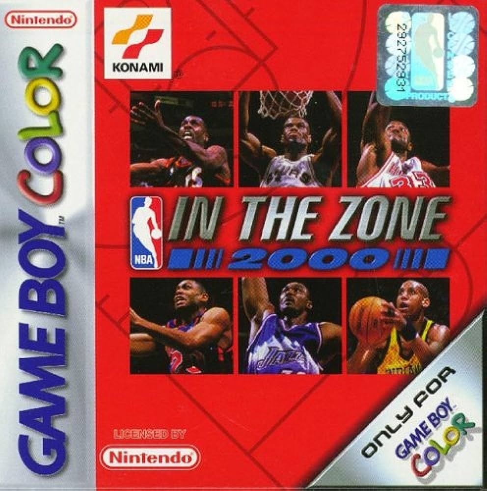 Capa do jogo NBA in the Zone 2000