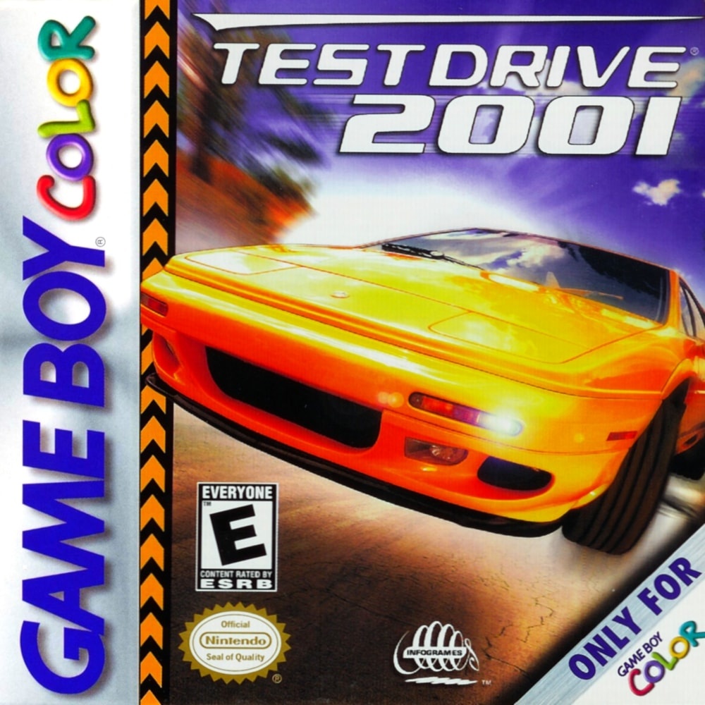 Capa do jogo Test Drive 2001