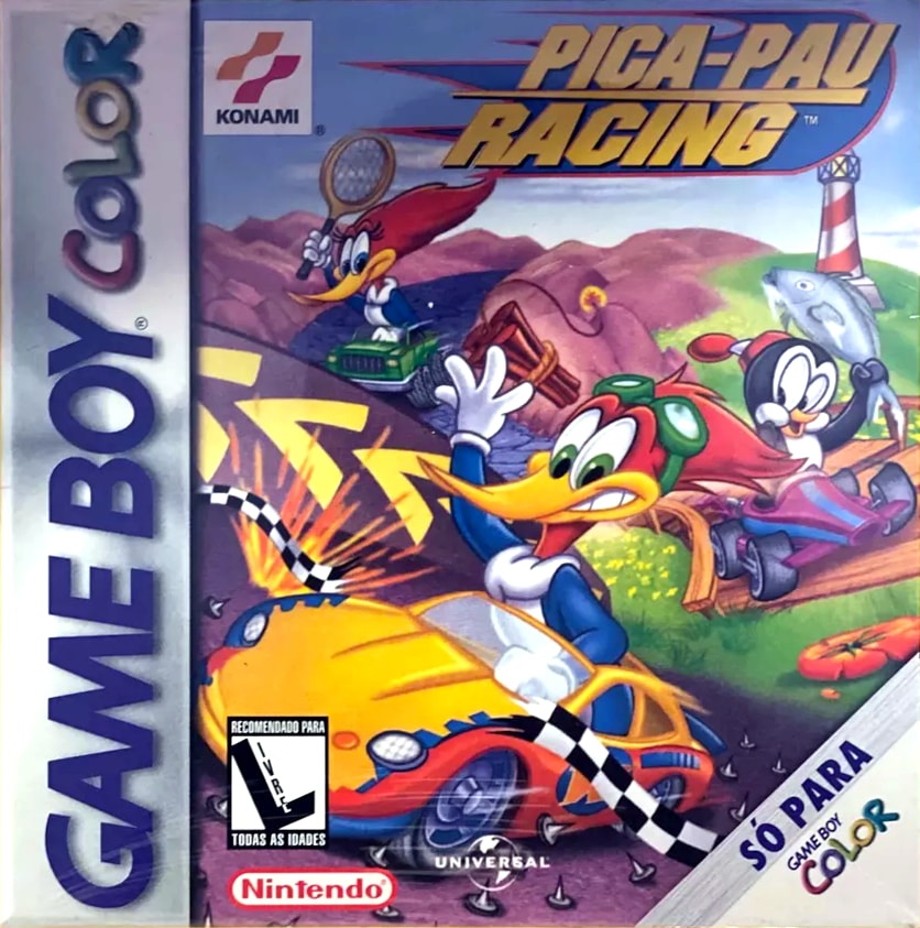 Capa do jogo Pica-Pau Racing