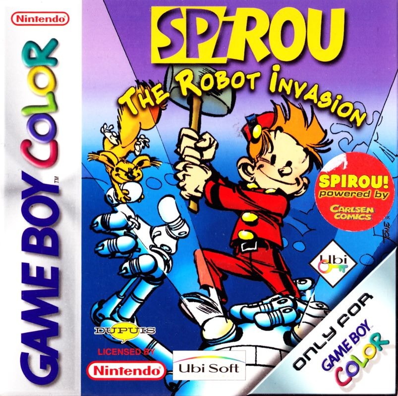 Capa do jogo Spirou: The Robot Invasion